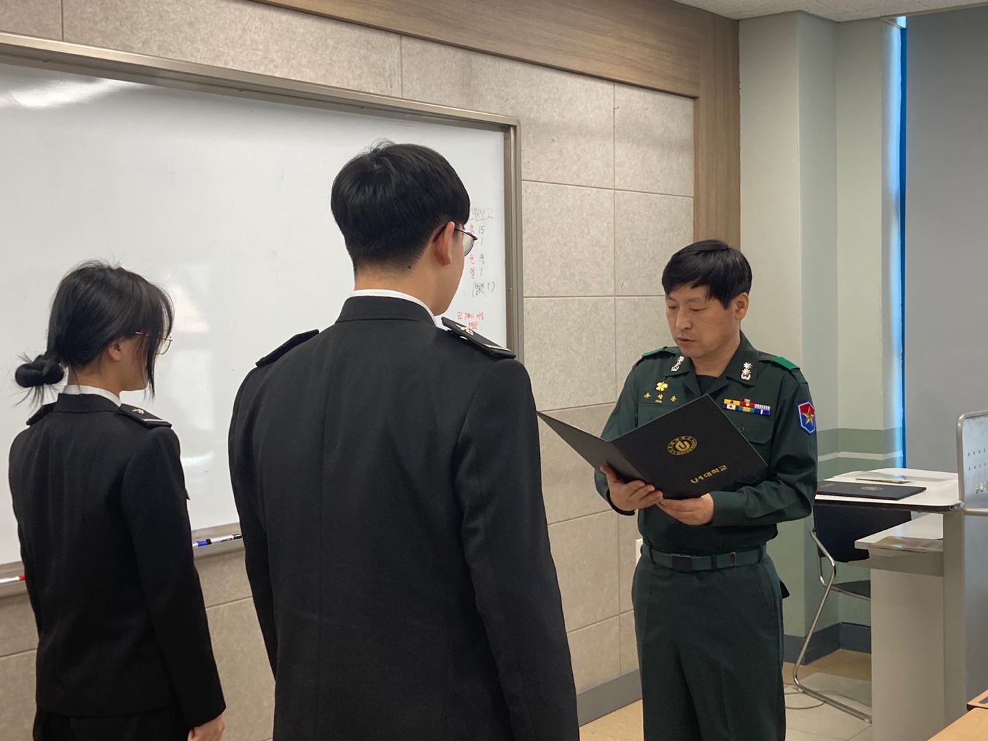 학과대표 임명장 수여식