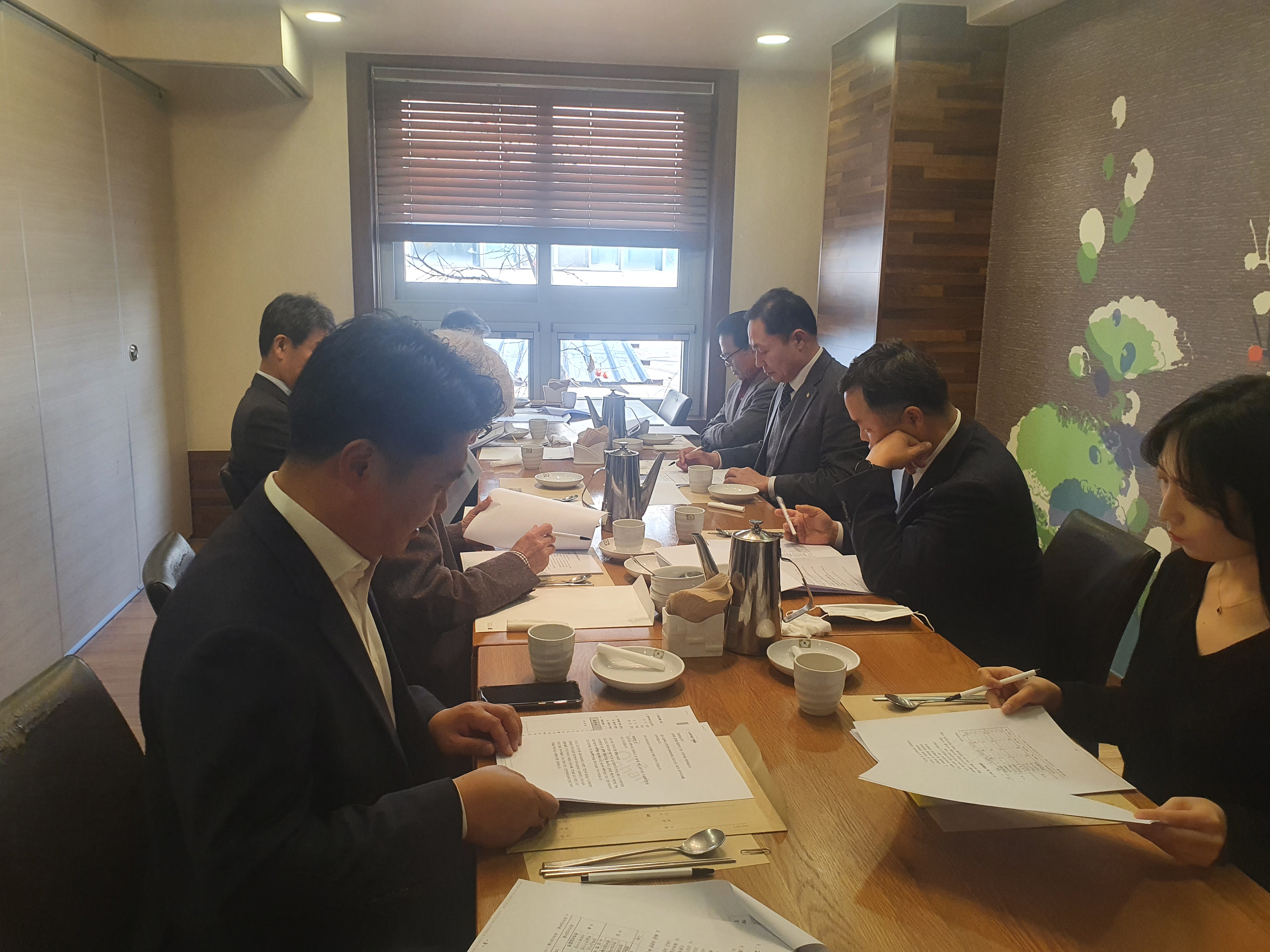 충북신한장학회 이사회